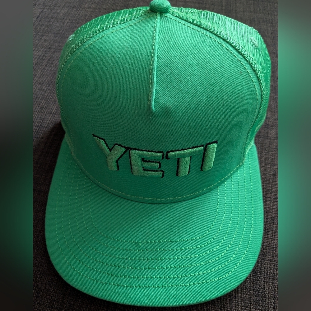 YETI Austin FC Green Trucker Mesh Patch Embroidred Soccer Sport Fans Hat New